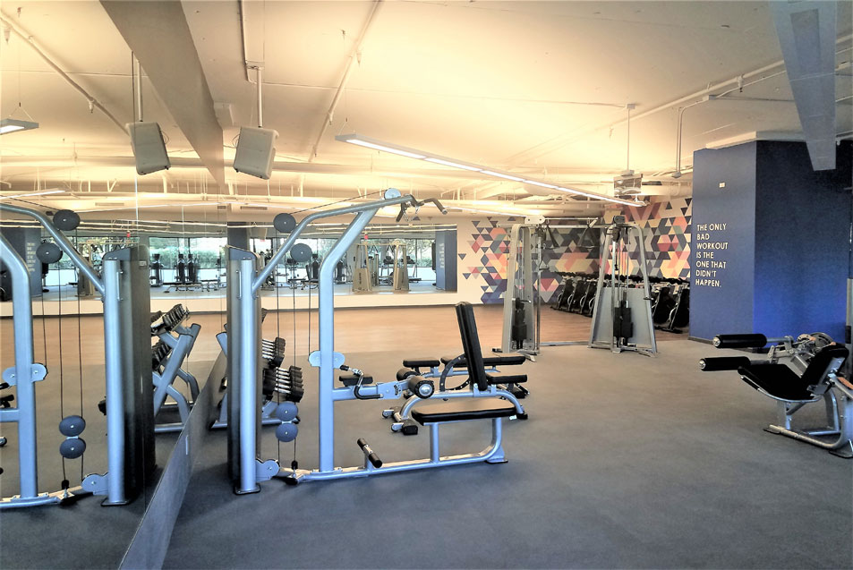 gym and fitness center contractor